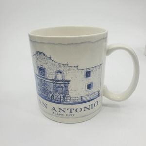 Starbucks San Antonio Alamo Architect Skyline Series 2006 18oz Coffee Mug Cup